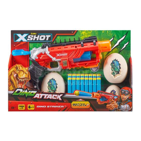 XSHOT-DINO ATTACK rotaļu pistole Dino Striker, 4860
