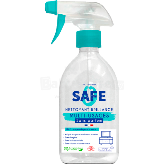 Safe  Art.142347 Universālais tīrīšanas līdzeklis bez smaržas  ,500ml