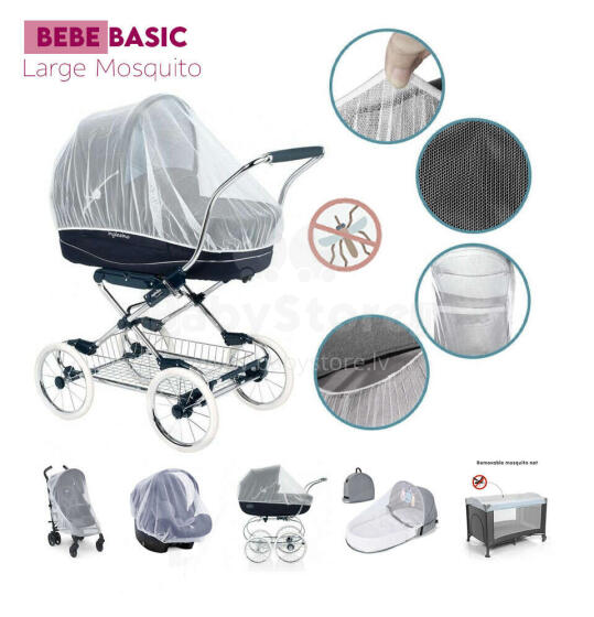 Bebe Basic ™ Mosquito  Art.KX7851  White