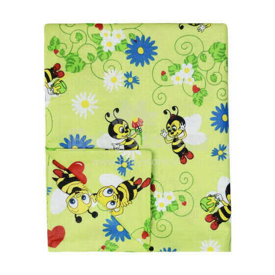 UR Kids Bedding Art.142446 Bee 135x100cm