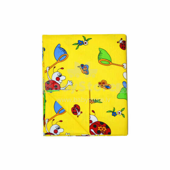 UR Kids Bedding Art.142447 Ladybug  Детский пододеяльник из 100% хлопка 135x100cm