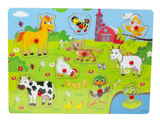 Wooden Puzzles Art.KX7880_1
