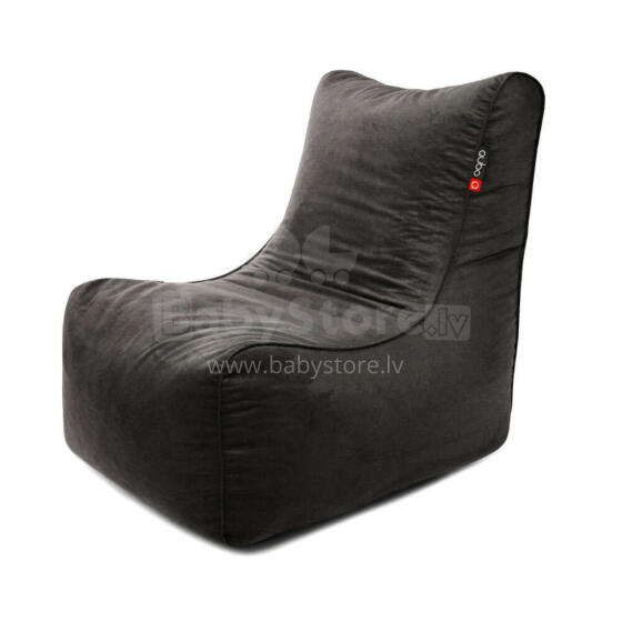Qubo™ NEW22 BURMA Blackberry VELVET FIT beanbag