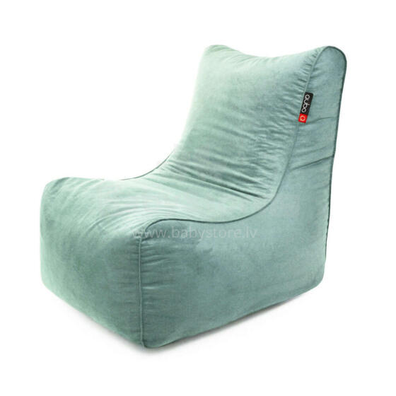 Qubo™ NEW22 BURMA Mint VELVET FIT beanbag