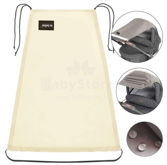 Visor Universal  Art.142530 Vanile_122 Vanile Universal stroller visor+GIFT mini bag