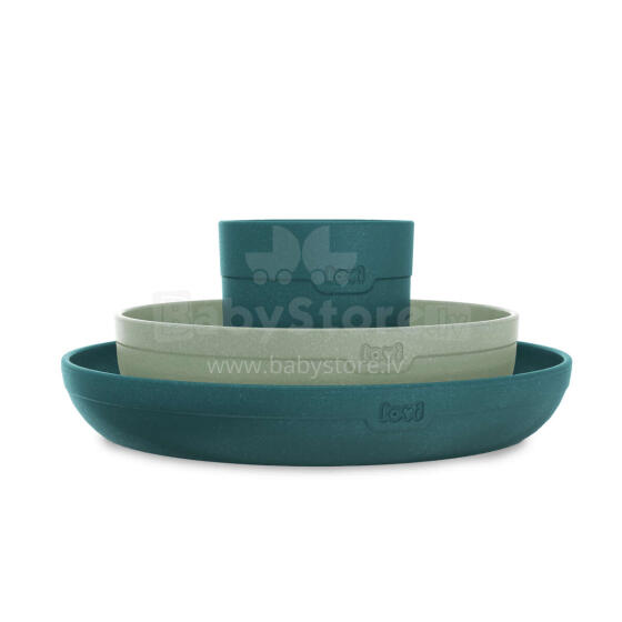 LOVI trauku komplekts PISTACHIO, 6m+, green, 21/532_gre