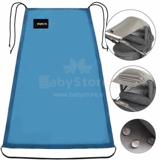 La bebe™ Visor Art.142588 Blue_643 Universal stroller visor+GIFT mini bag