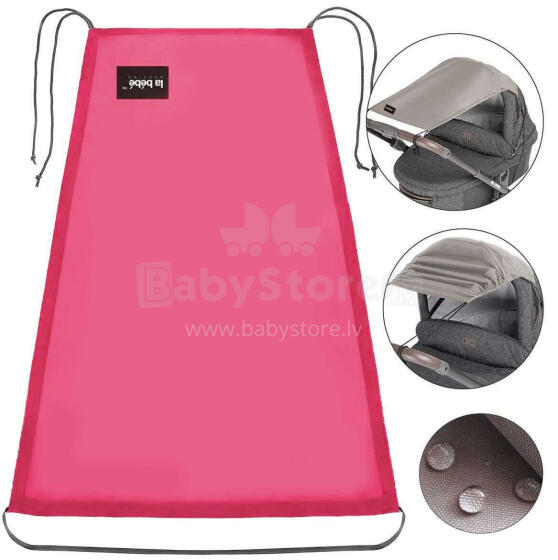 Visor Universal Art.142601 Fuschia Universal stroller visor+GIFT mini bag