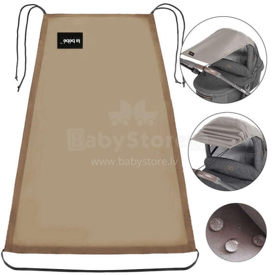Visor Universal Art.142603 Cappuccino Universal stroller visor+GIFT mini bag