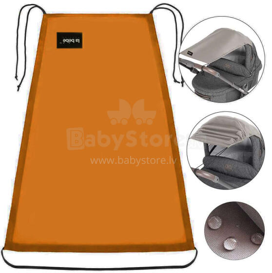 Visor Universal Art.142604 Orange Universal stroller visor+GIFT mini bag