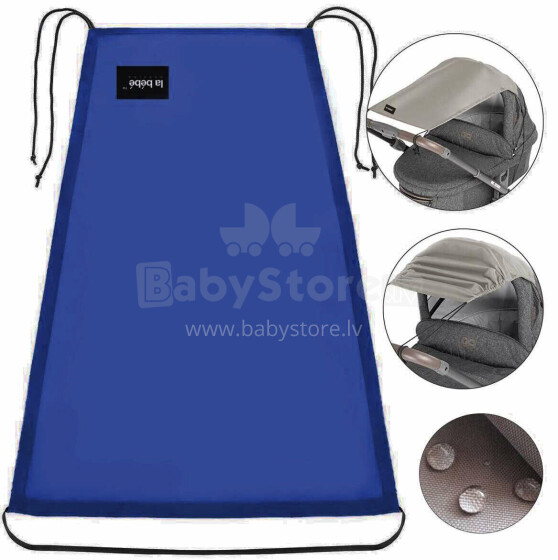 La bebe™ Visor Art.142607 Blueberry_220 Universal stroller visor+GIFT mini bag