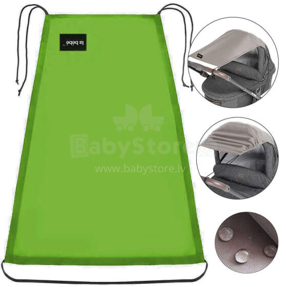 Visor Universal Art.142609 Green Universal stroller visor+GIFT mini bag
