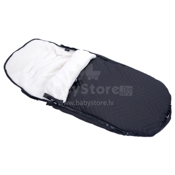 Leclerc Baby Deluxe Footmuff Art.LEC25982 Black