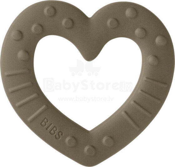 Bibs Baby Bitie Hearts Art.142709 Dark Oak