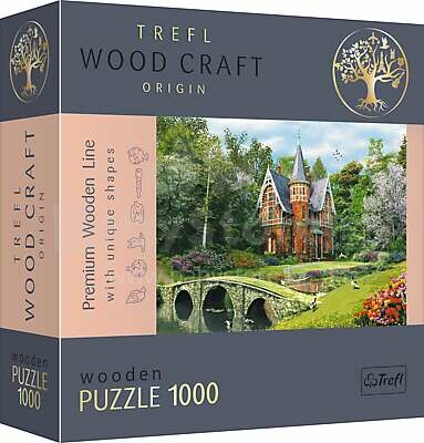 TREFL Koka puzle - Viktorijas laikmeta māja, 1000gb