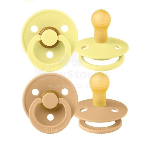 Bibs Colour Art.142920 Desert sand/Sunshine Soothers 6-18 m.
