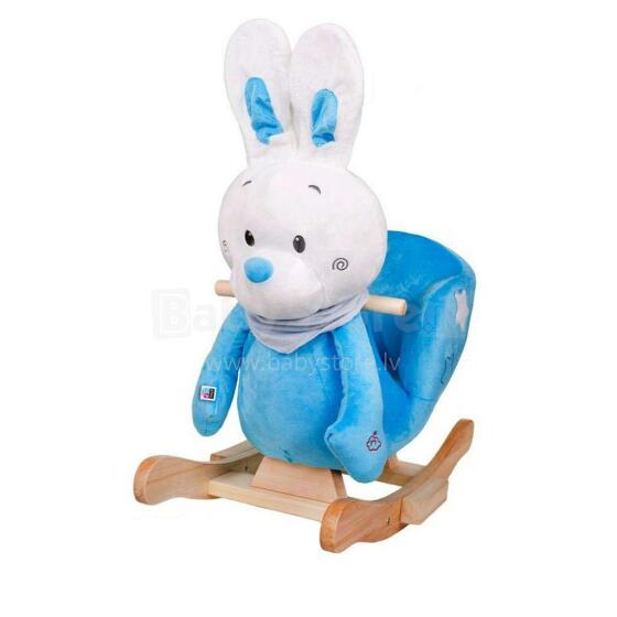Caretero Rocking Rabbit Chair Art.142936 Blue