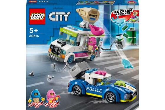 60314 LEGO® City Погоня полиции за грузовиком с мороженым