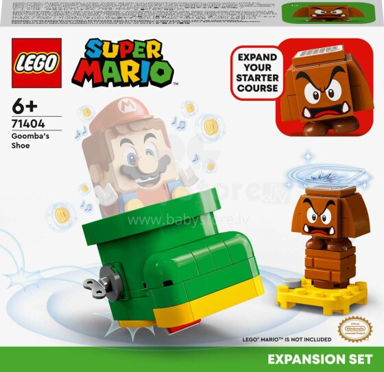 71404 LEGO® Super Mario Gumbas zābaka paplašinājuma maršruts