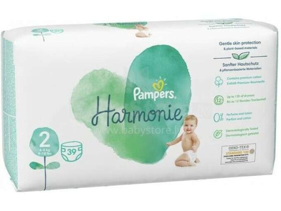 Pampers Harmonie VP S2 pamperi 4 -8 kg.,39 gb.