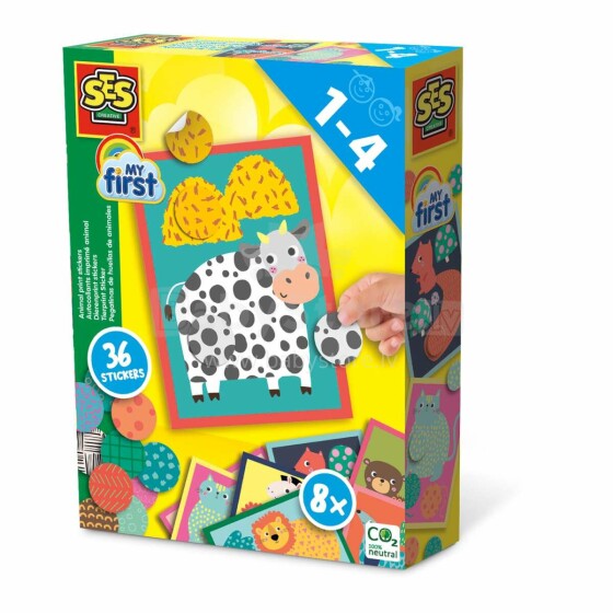 SES Creative Children's My First Animal Print Stickers