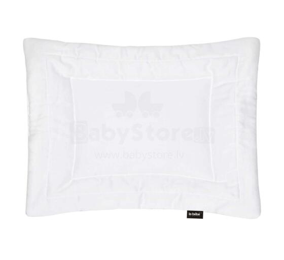 La Bebe™ Satin Pillow Art.143827 White