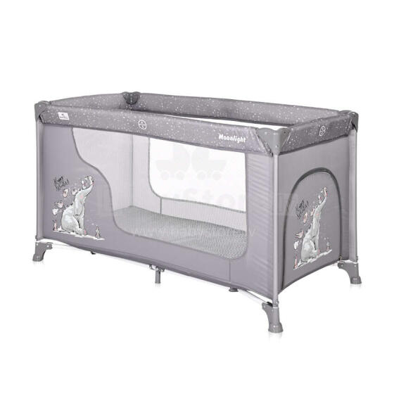 Lorelli Torino Baby Cot  Art.10080392140 Moonlight Grey Fun