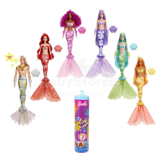 Mattel Barbie Color Doll Art. HCC46