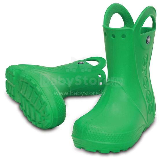 Crocs™ Kids' Handle It Rain Boot Art.12803-3E8 Grass Green