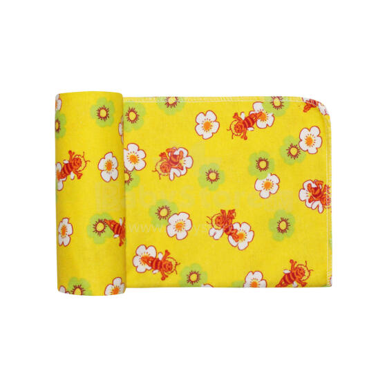 UR Kids Flannel  Art.143980 Bees Yellow