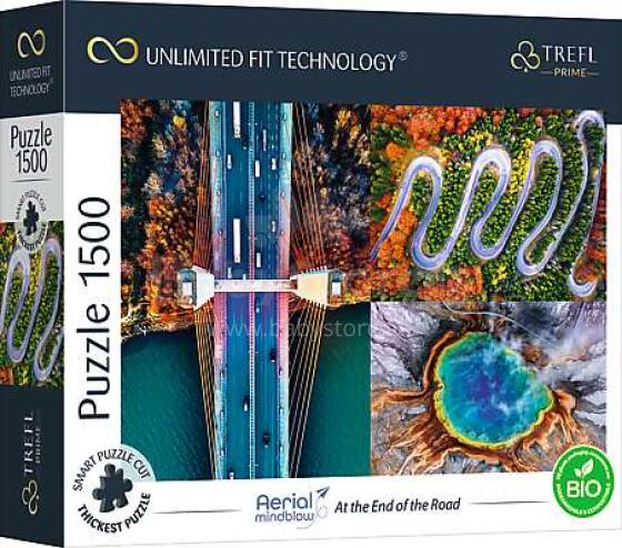 TREFL Prime puzzle Skats no augšas “Ceļš”, 1500 gab.