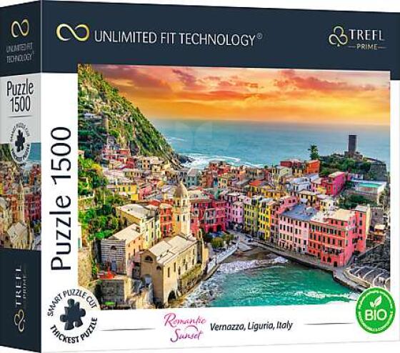 TREFL Prime puzle Romantic sunset "Vernacco", 1500 pcs.