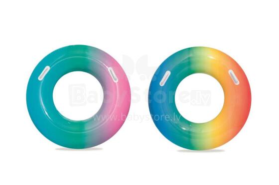 BESTWAY piepūšamais peldriņķis Rainbow 91cm., 36126