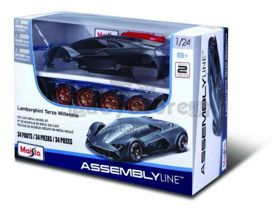 MAISTO DIE CAST 1:24 auto Special Edition, montāžas līnija, sortiments, 39900