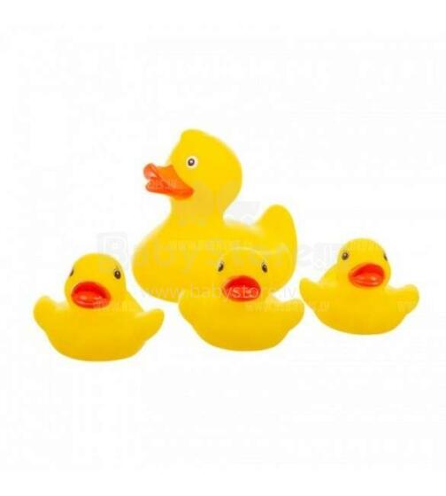 Akuku Funny Duck Art.A0162 Bath toy duck, 4 pcs.