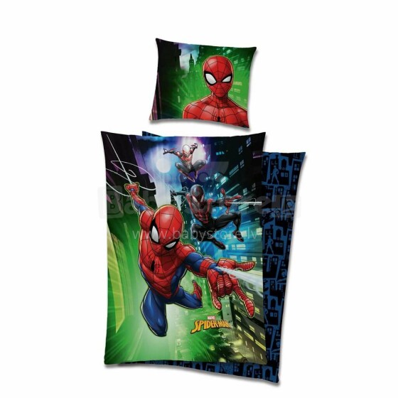 Carbotex Bedding Spiderman Art.LSM219003-PP Хлопковое постельное белье  140x200/70x90см