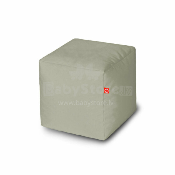 Qubo™ Cube 25 Silver POP FIT пуф (кресло-мешок)
