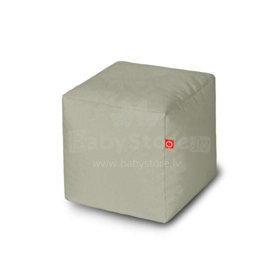 Qubo™ Cube 25 Silver POP FIT sēžammaiss (pufs)