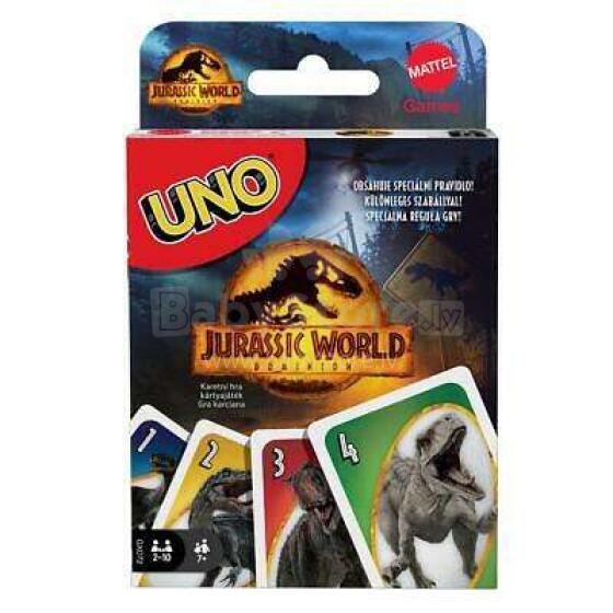 Mattel Uno Jurrasic World Art.GXD72