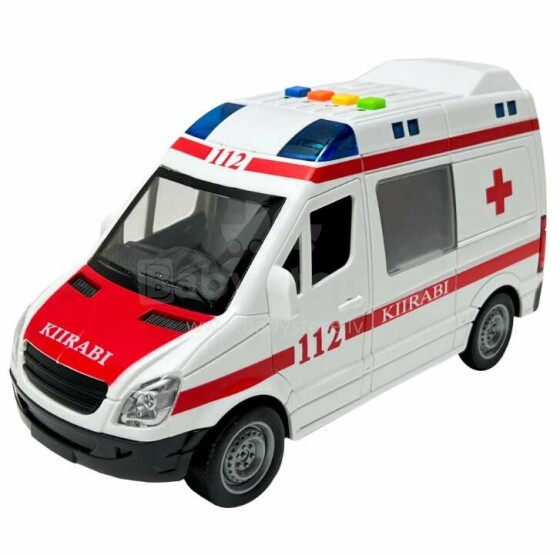 Colorbaby Toys Car Ambulance Art.WY590E Rotaļu mašina ar gaismas efektiem