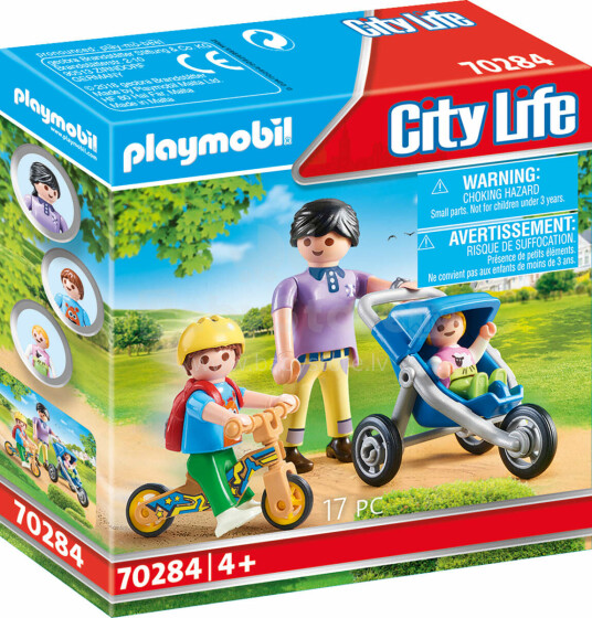 Playmobil City Life Art.70284 Конструктор Мама с детьми