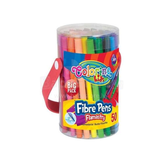 COLORINO CREATIVE flomāsterveida pildspalva 50 gab. , 34708PTR