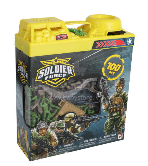CHAP MEI Art.545032 Soldier Force Bucket набор фигурок 100 шт.