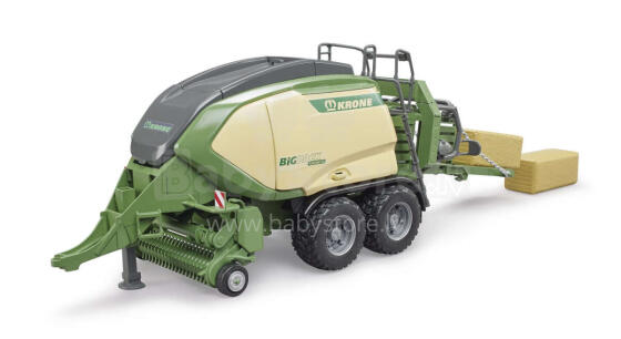 BRUDER Krone BigPack 1290HDP VC ar 2 bloku siena ķīpām, 02033