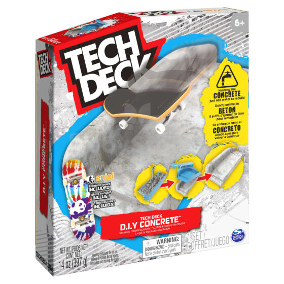 TECH DECK Betona rampas komplekts
