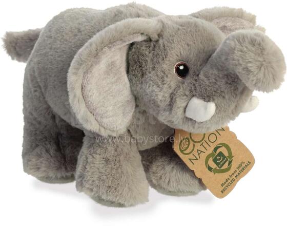 AURORA Eco Nation Plush Elephant, 15 cm