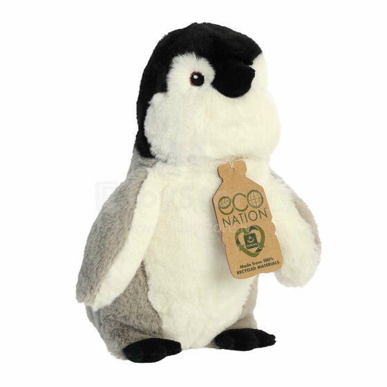 AURORA Eco Nation pehme mänguasi pingviin, 24 cm