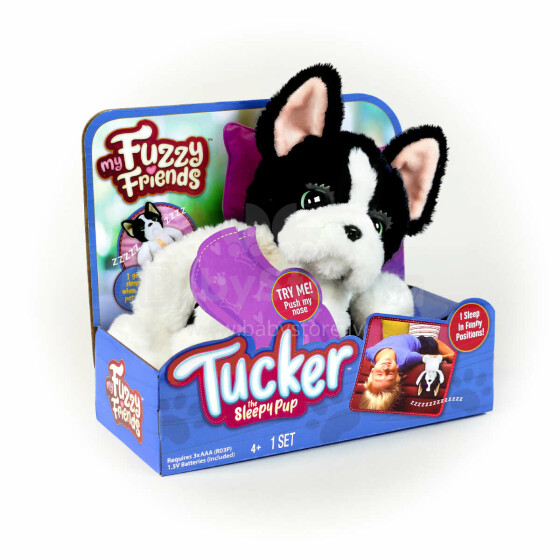 MY FUZZY FRIENDS Interaktiivne mänguasi Unine kutsu Tucker