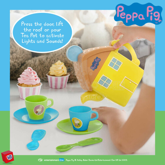 PEPPA PIG playset House tea set