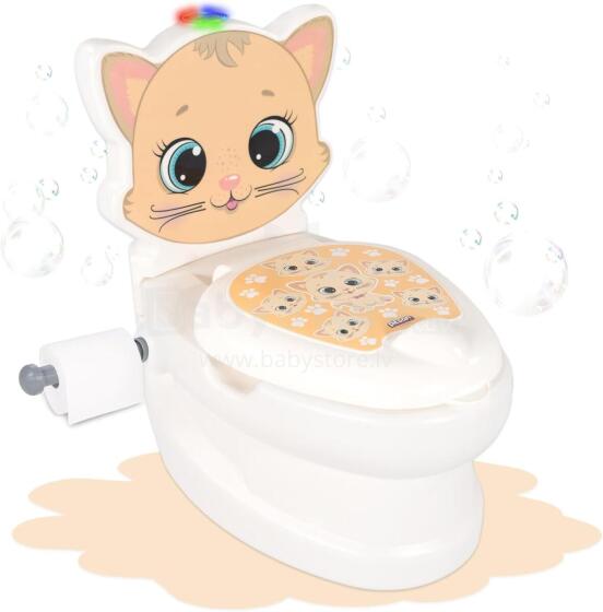 Lemodo Educational Potty Cat Art.145691 Музыкальный ночной горшок